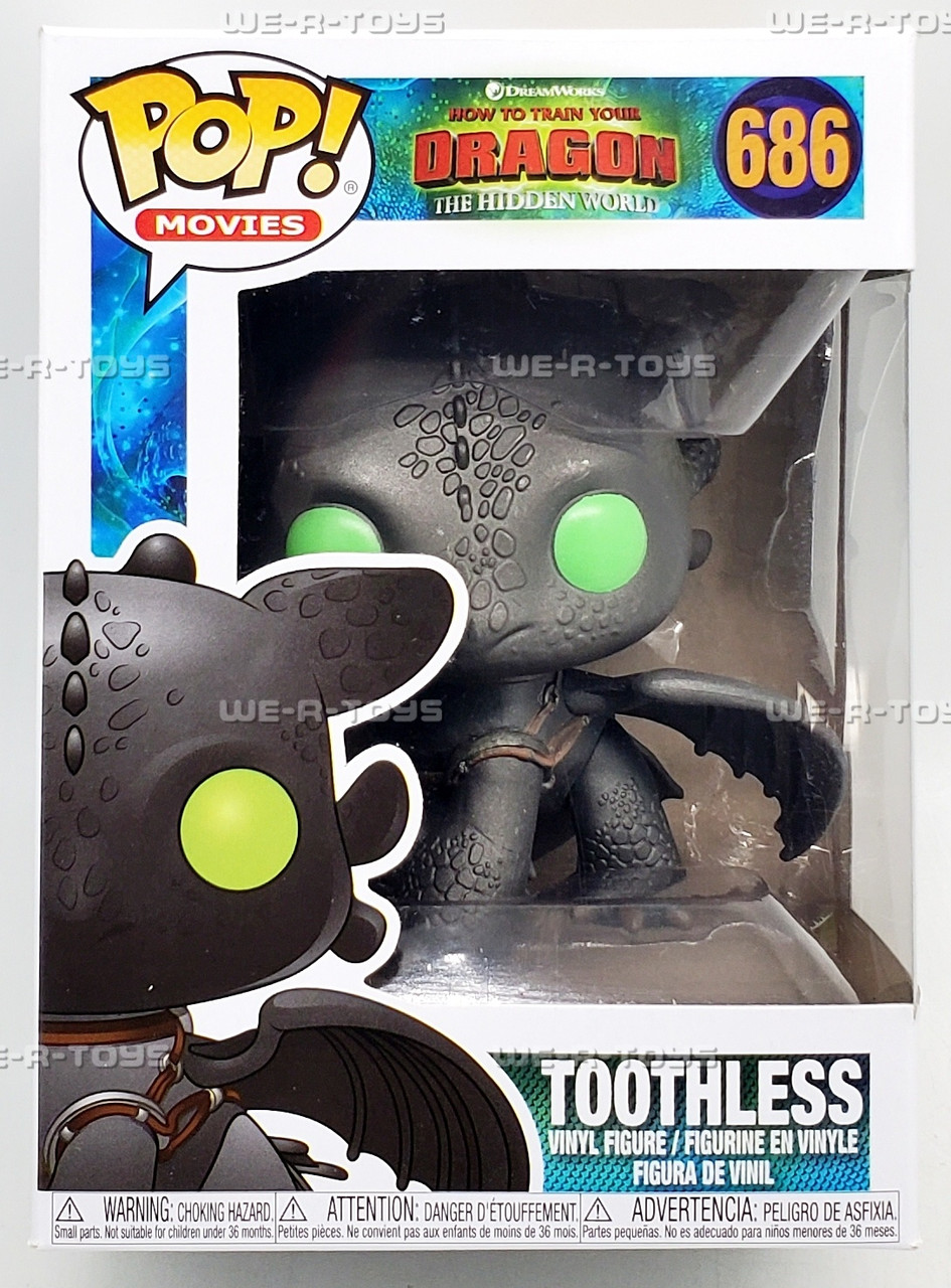 Funko POP Movies How to Train Your Dragon Toothless 686 Vinyl