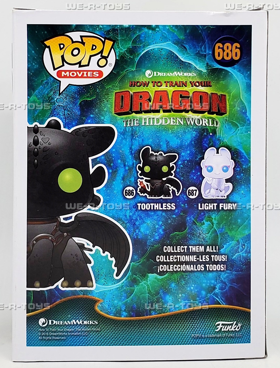 Funko POP Movies How to Train Your Dragon Toothless 686 Vinyl