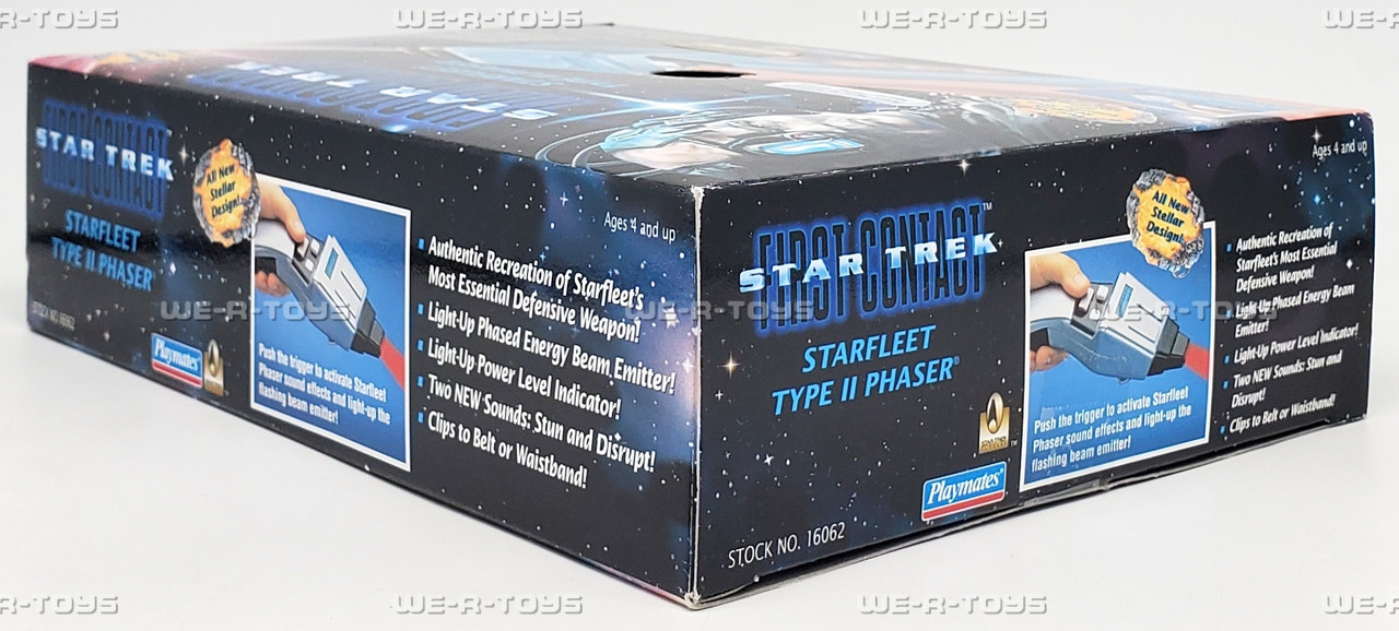 Star Trek First Contact Starfleet Type II Phaser 1996 Playmates