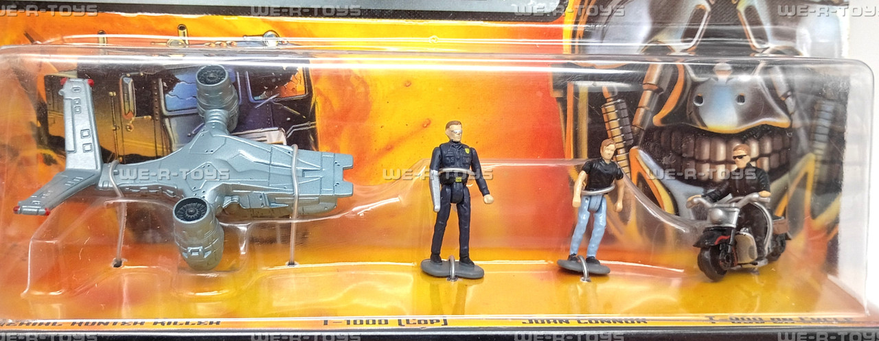 Terminator 2 Judgment Day Micro Machines Set of 3 Figures & Hunter