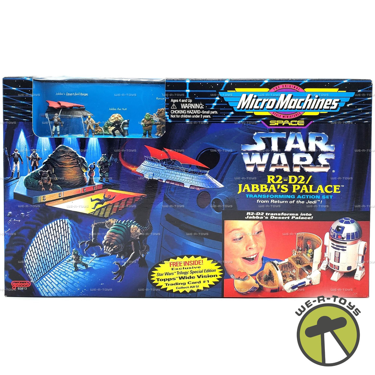 Micro Machines Space Star Wars R2-D2/Jabba's Palace Action Set