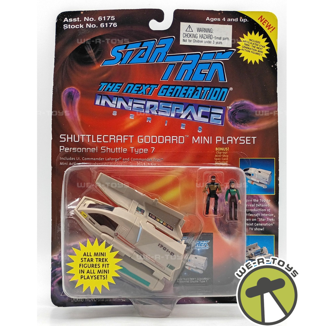 Star Trek Next Generation Shuttlecraft Goddard Mini Playset 6176