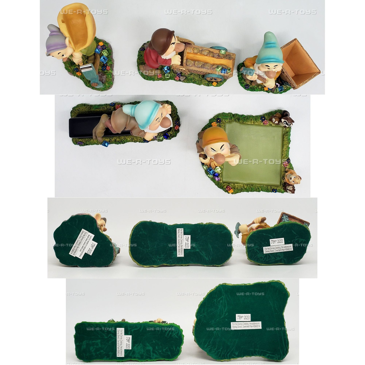 Disney Snow White and the Seven Dwarves 5 Piece Dwarfs Desk Set