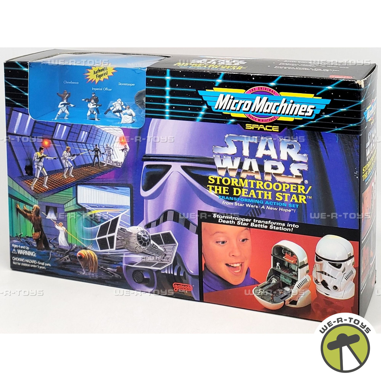 Star Wars Micro Machines Stormtrooper Death Star Transforming