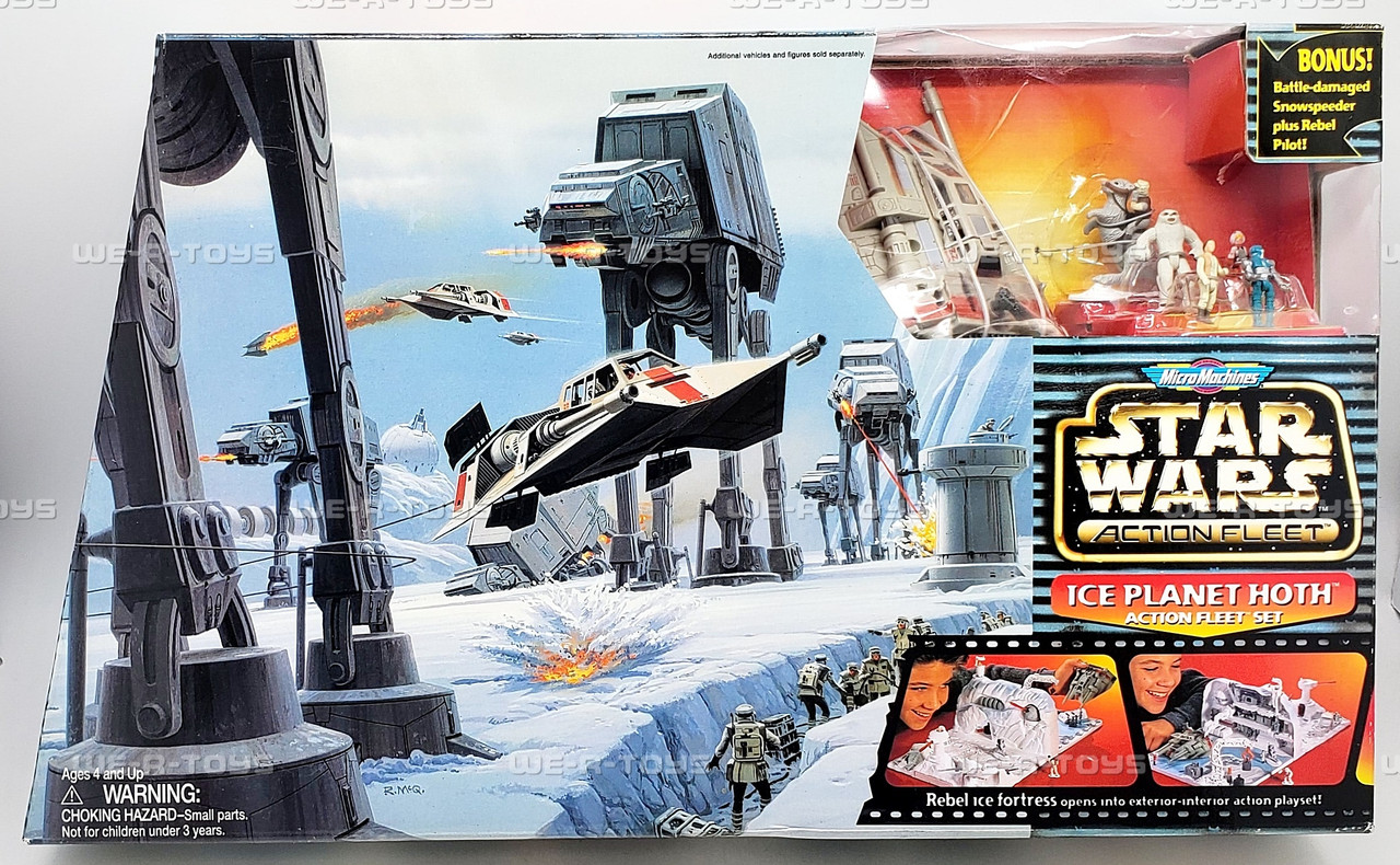 Micro Machines Star Wars Ice Planet Hoth Action Fleet Set 1995