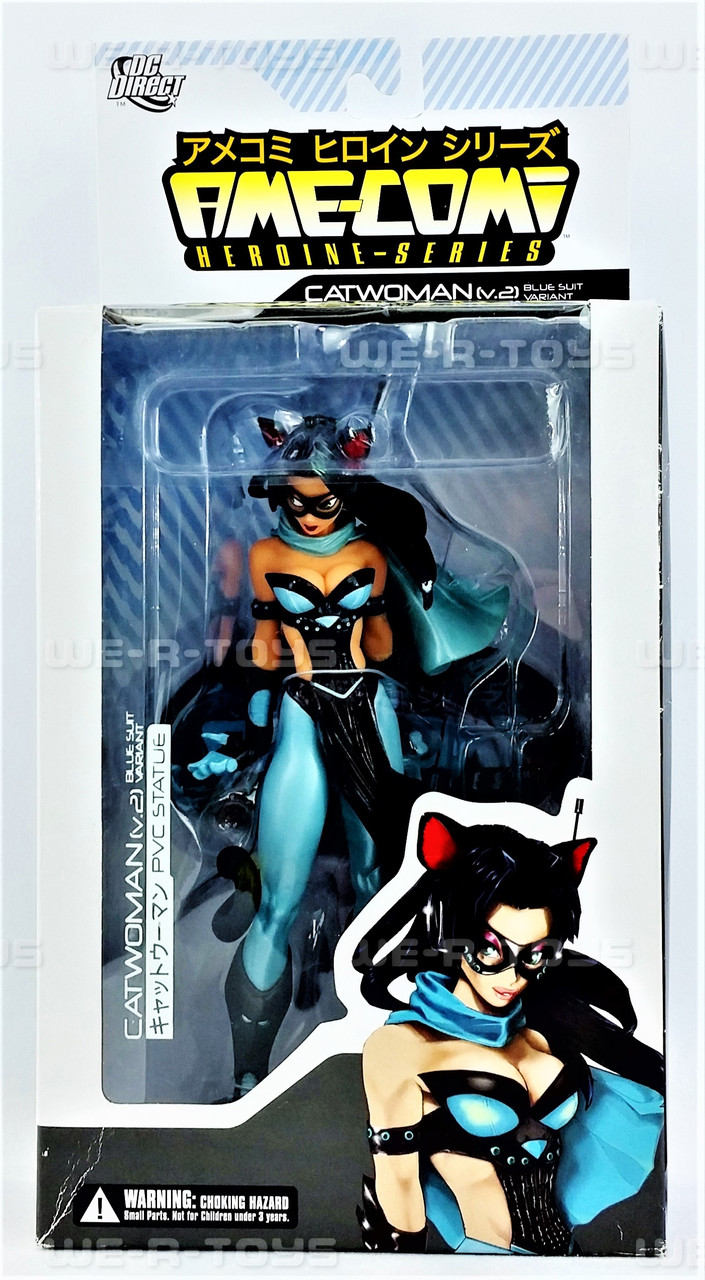 DC Direct Ame-Comi Heroine Series: Catwoman (V.2) Blue Suit