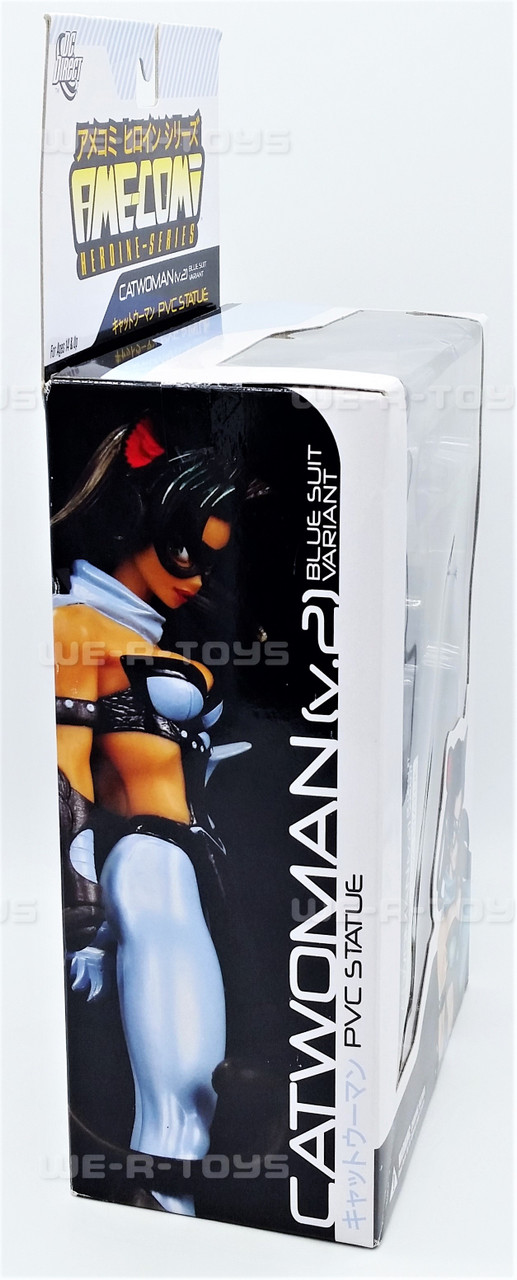 DC Direct Ame-Comi Heroine Series: Catwoman (V.2) Blue Suit Variant PVC  Figure