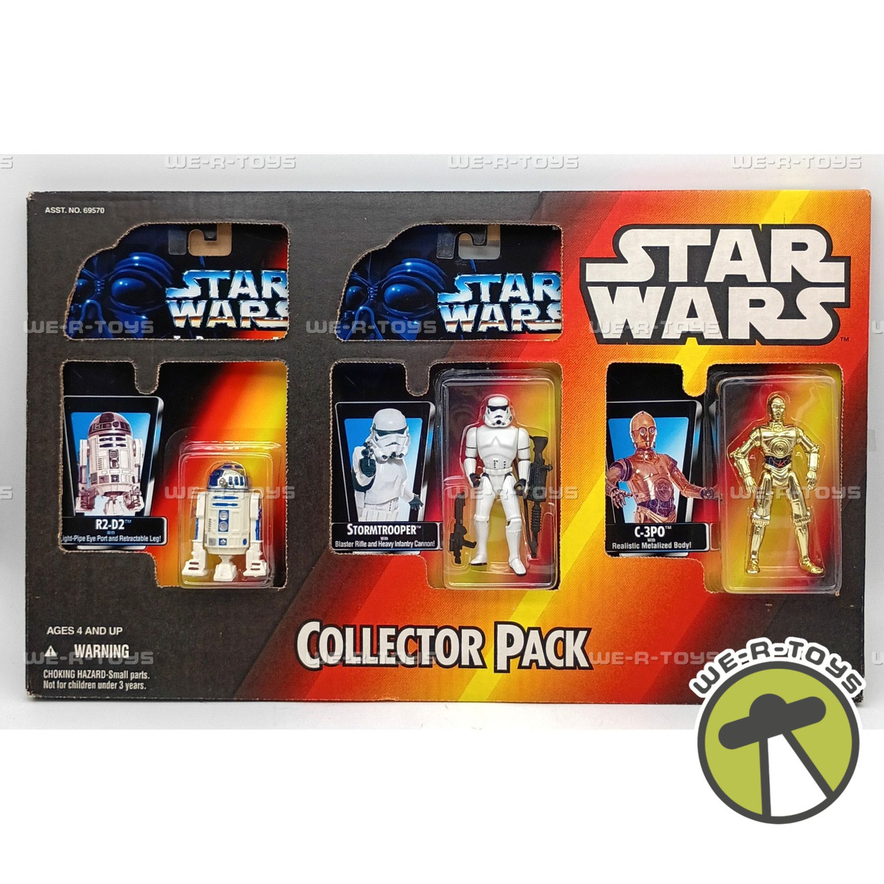 スターウォーズフィギュアセット R2-D2 C-3PO Stormtrooper Star Wars Collector Pack Action Figures R2-D2 Stormtrooper C-3PO