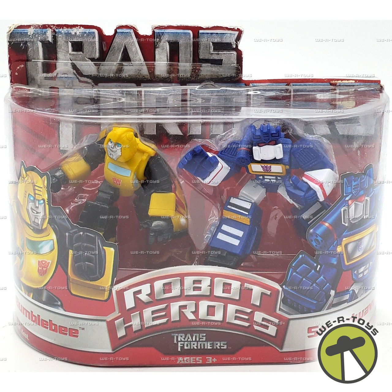 Transformers Robot Heroes Bumblebee vs Soundwave Mini Figure Set