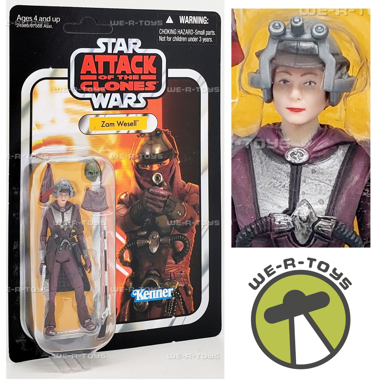 Star Wars Zam Wesell The Vintage Collection Action Figure Kenner 