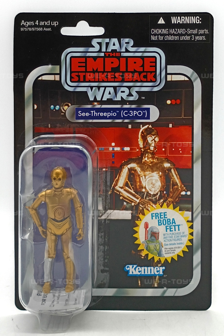 Star Wars The Empire Strikes Back See-Threepio C-3PO Action Figure