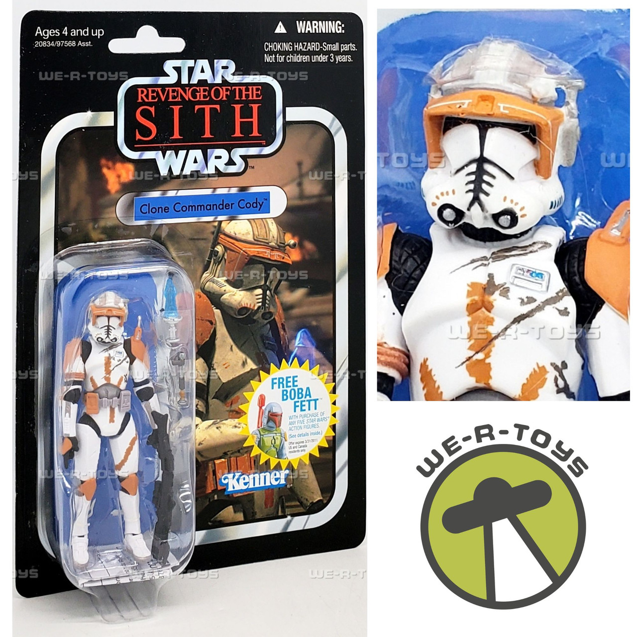 Star Wars Vintage Collection Clone Commander Cody VC19 Action