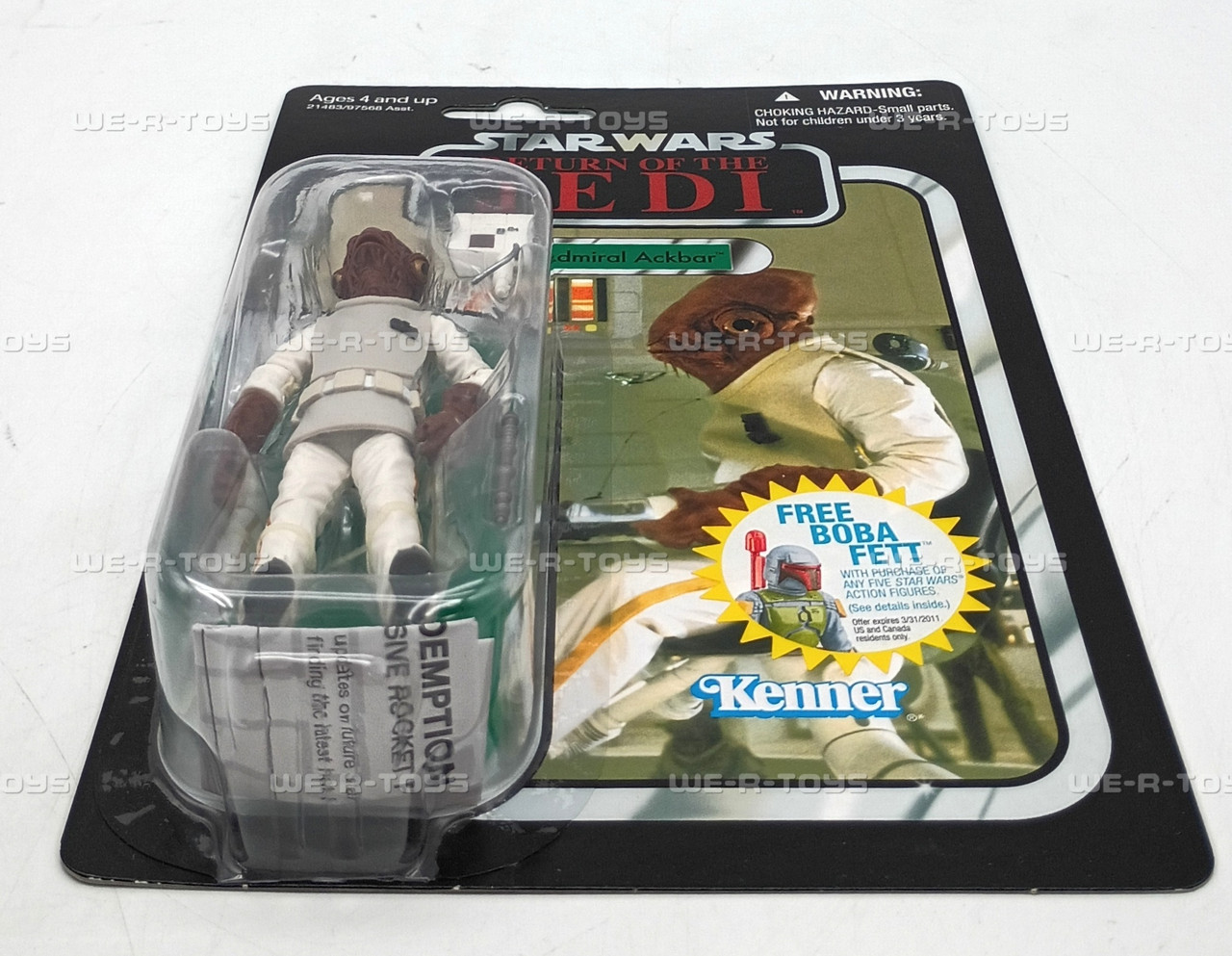 Star Wars Revenge of the Jedi Admiral Ackbar Action Figure 2010