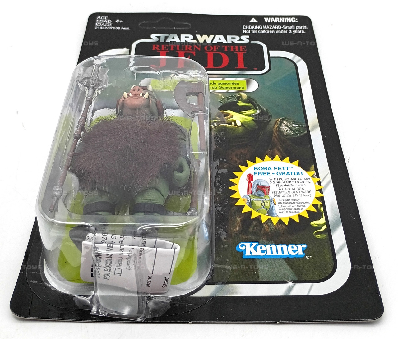 Star Wars Return Of The Jedi Gamorrean Guard Action Figure Kenner