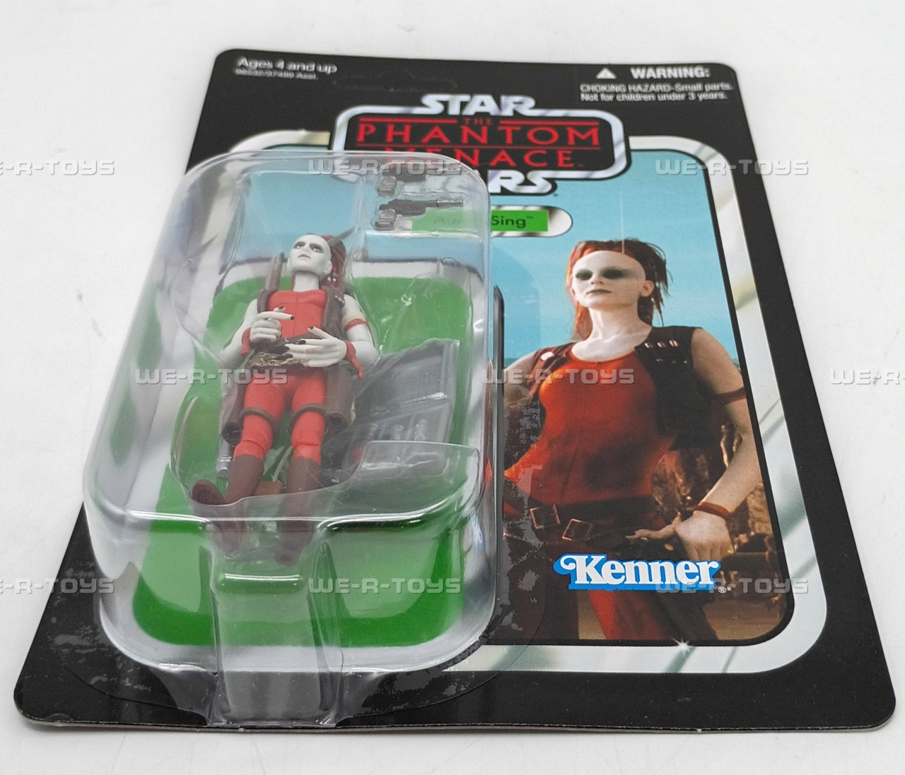 Star Wars Phantom Menace Aurra Sing Action Figure 2012 Kenner