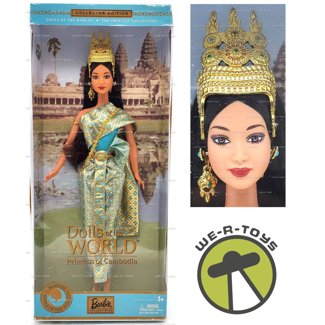 Dolls of the World Princess of Cambodia Barbie Collector Doll 2003