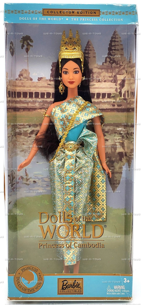 Dolls of the World Princess of Cambodia Barbie Collector Doll 2003
