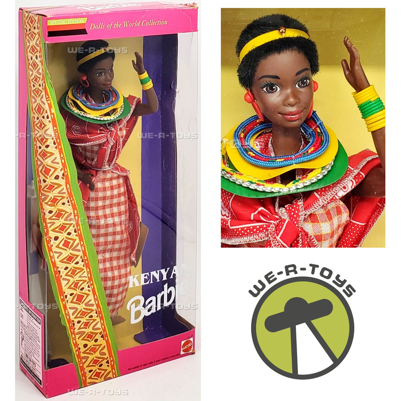 Doll  Kenyan Barbie Doll Dolls of the World Collection 1993 Mattel 11181