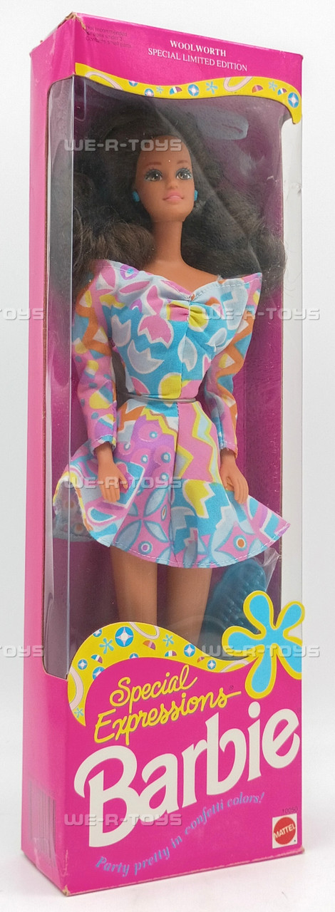 Special Expressions Barbie Doll Woolworth Special Edition 1992