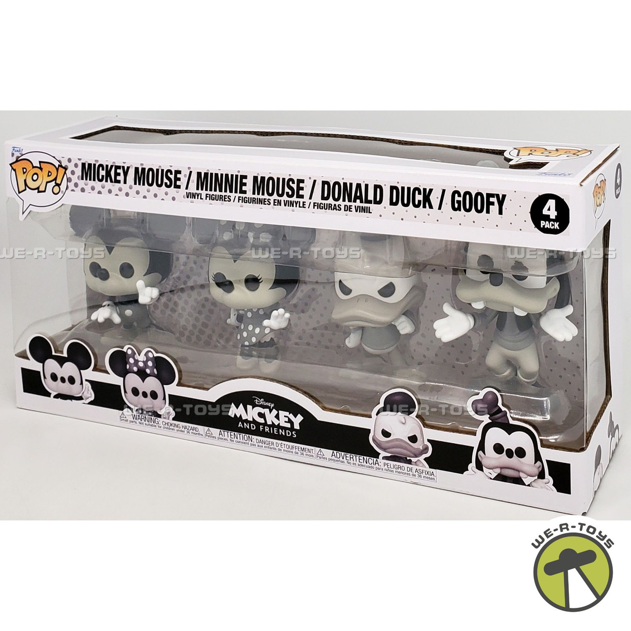 Funko POP Disney Mickey and Friends Mickey Minnie Donald & Goofy