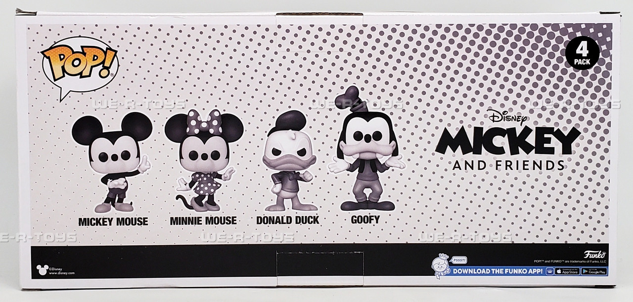 Funko POP Disney Mickey and Friends Mickey Minnie Donald & Goofy