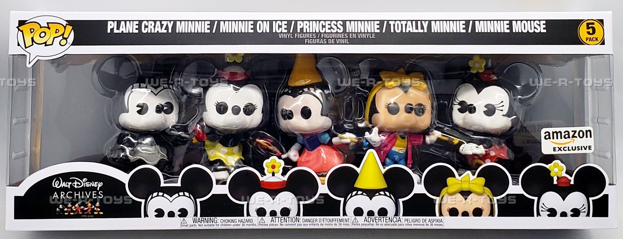 Funko POP Disney Minnie Mouse 5 Pack Vinyl Figure Set 58084 - We-R