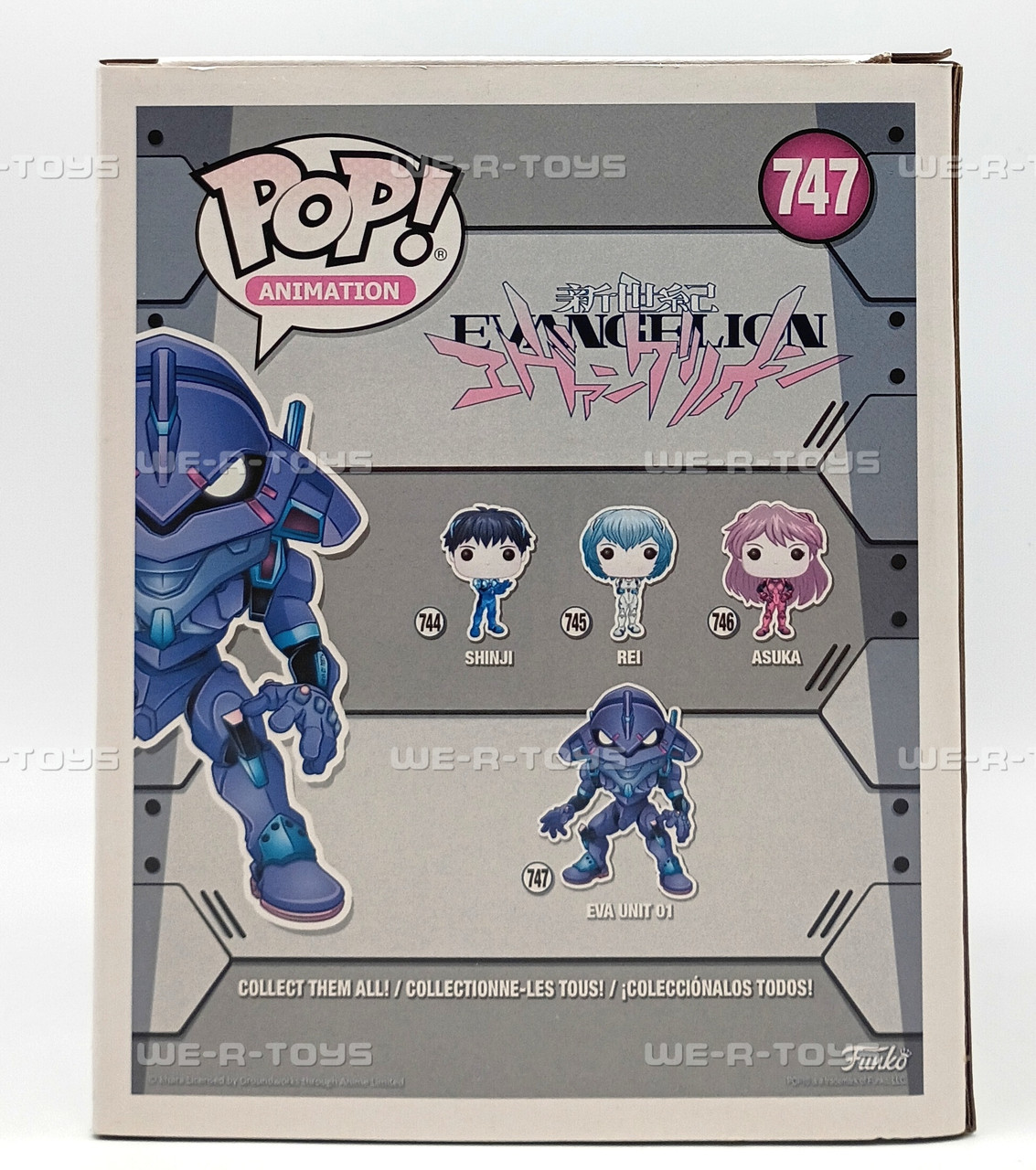 Funko POP! Animation Evangelion Eva Unit 01 Vinyl Figure 2019