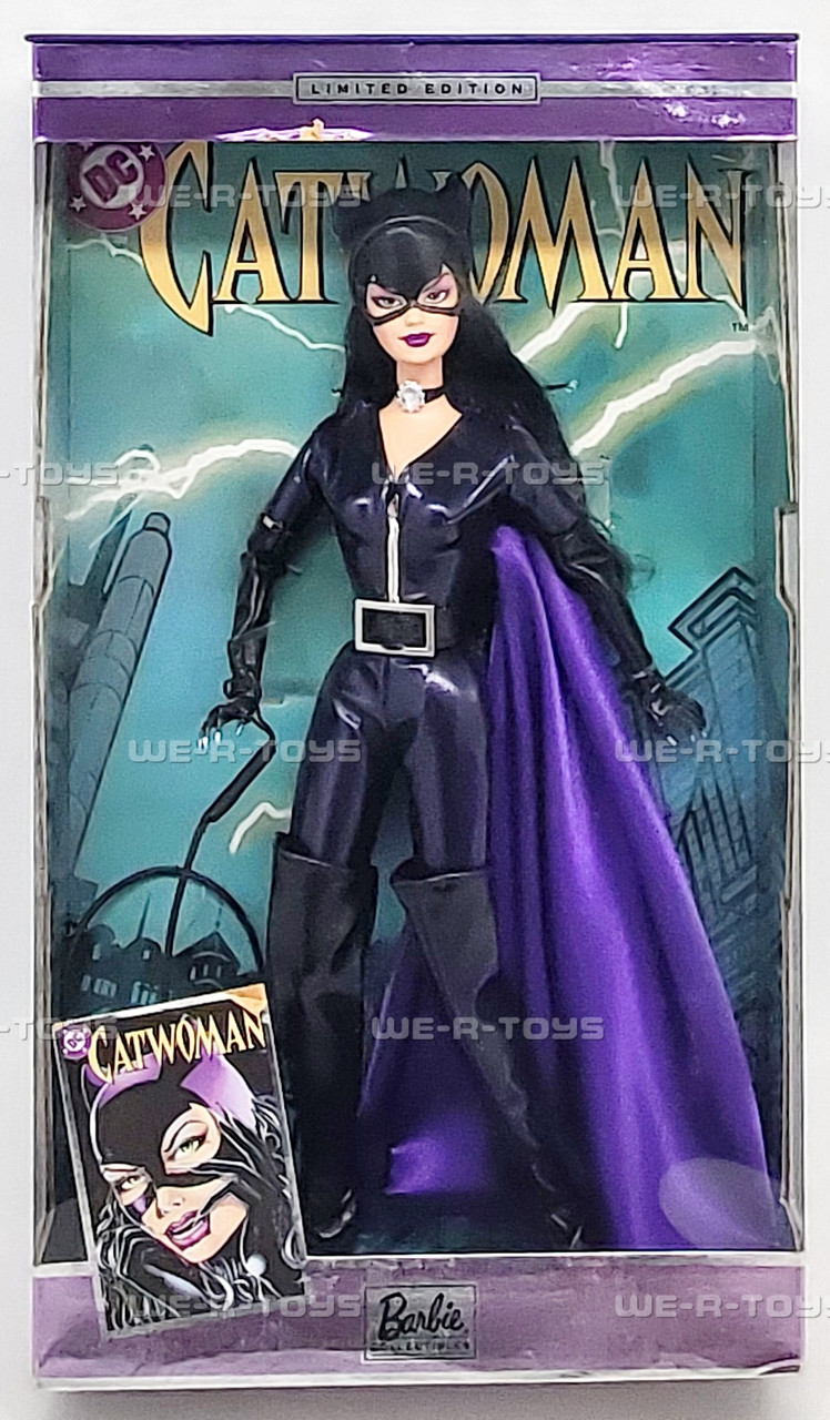 Catwoman Barbie Doll Limited Edition 2003 Mattel B3450 - We-R-Toys