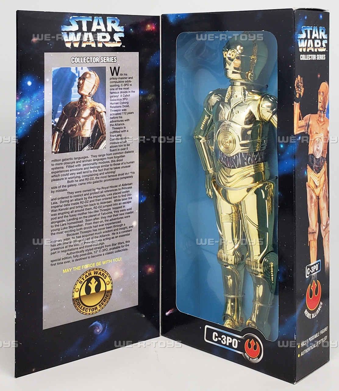 Star Wars Collector Series 12 Inch C-3PO Action Figure 1997 Kenner
