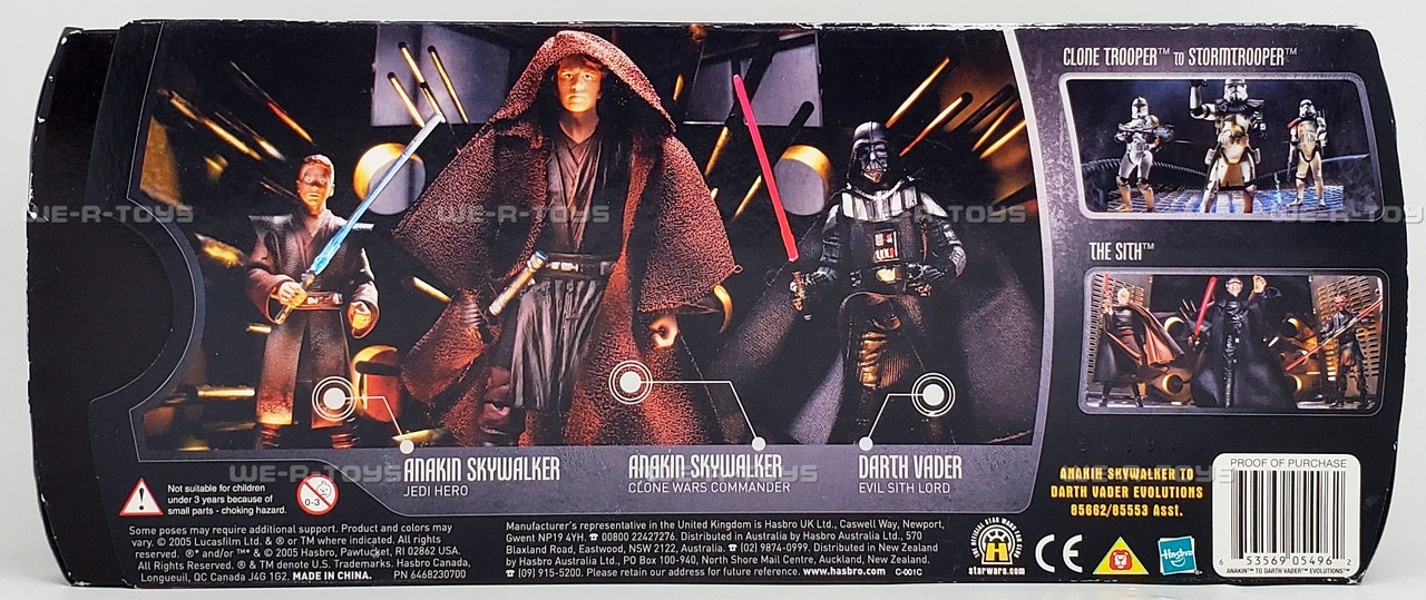 Star Wars Episode III Evolutions Anakin Skywalker to Darth Vader