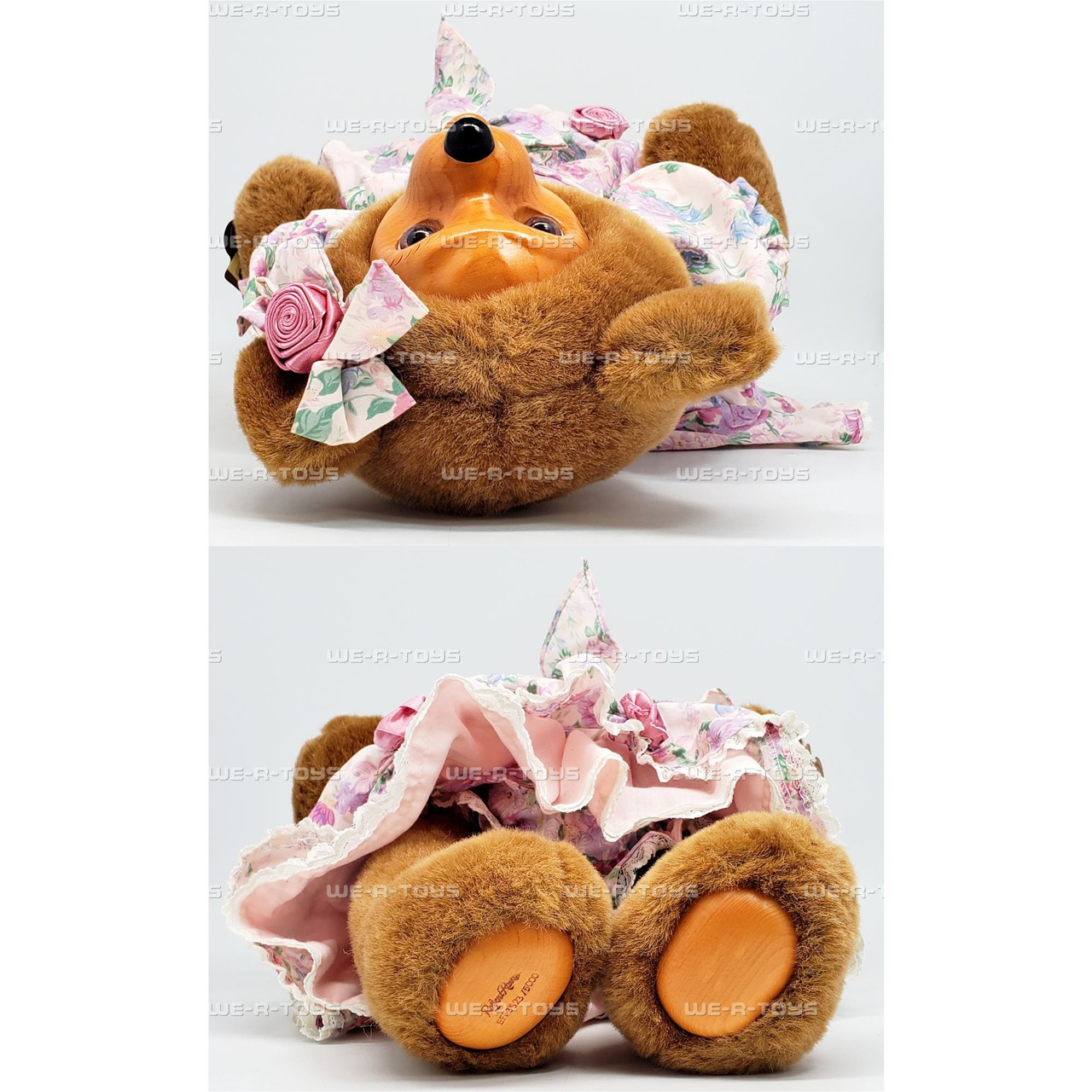 Raikes Bears Sophie 1993 Applause inc. Wooden Face 16