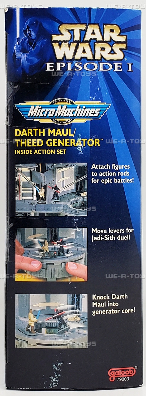Star Wars Episode I Micro Machines Darth Maul Theed Generator
