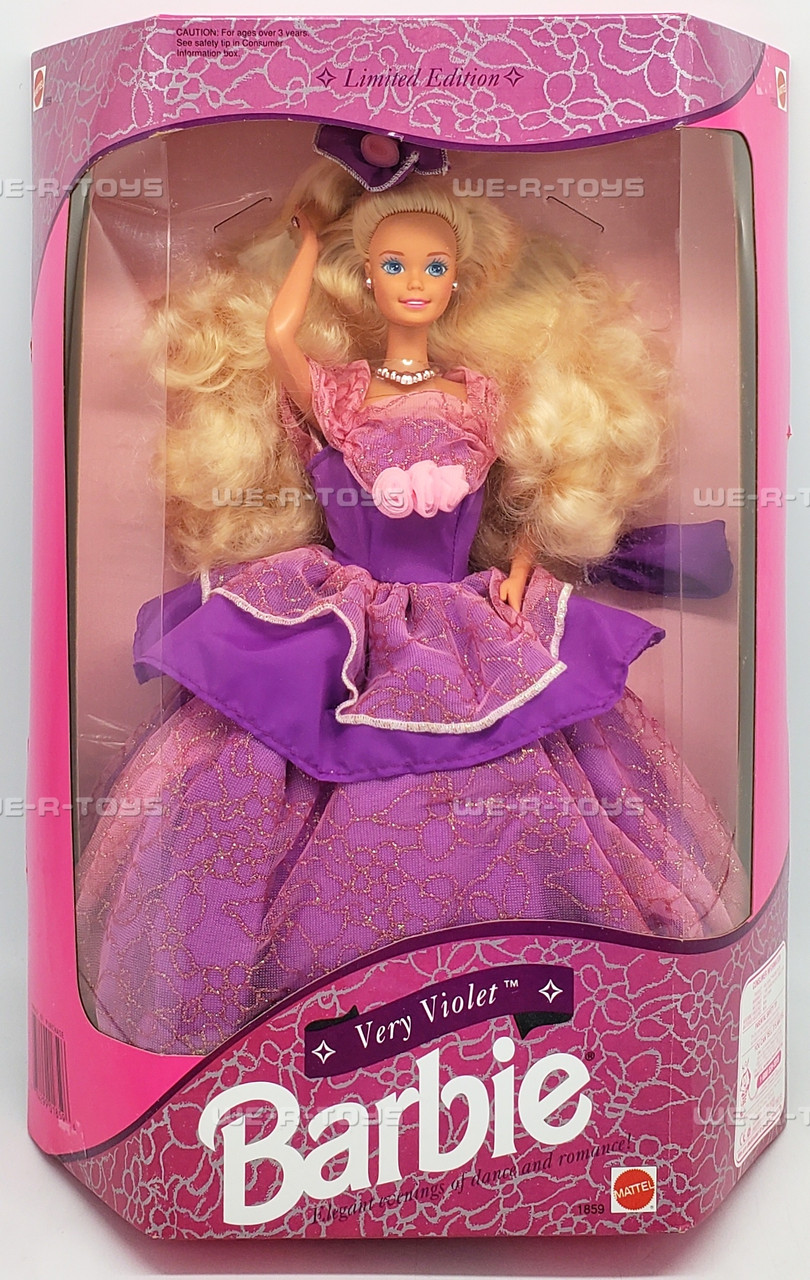 Very Violet Barbie Doll 1992 Mattel 1859 - We-R-Toys