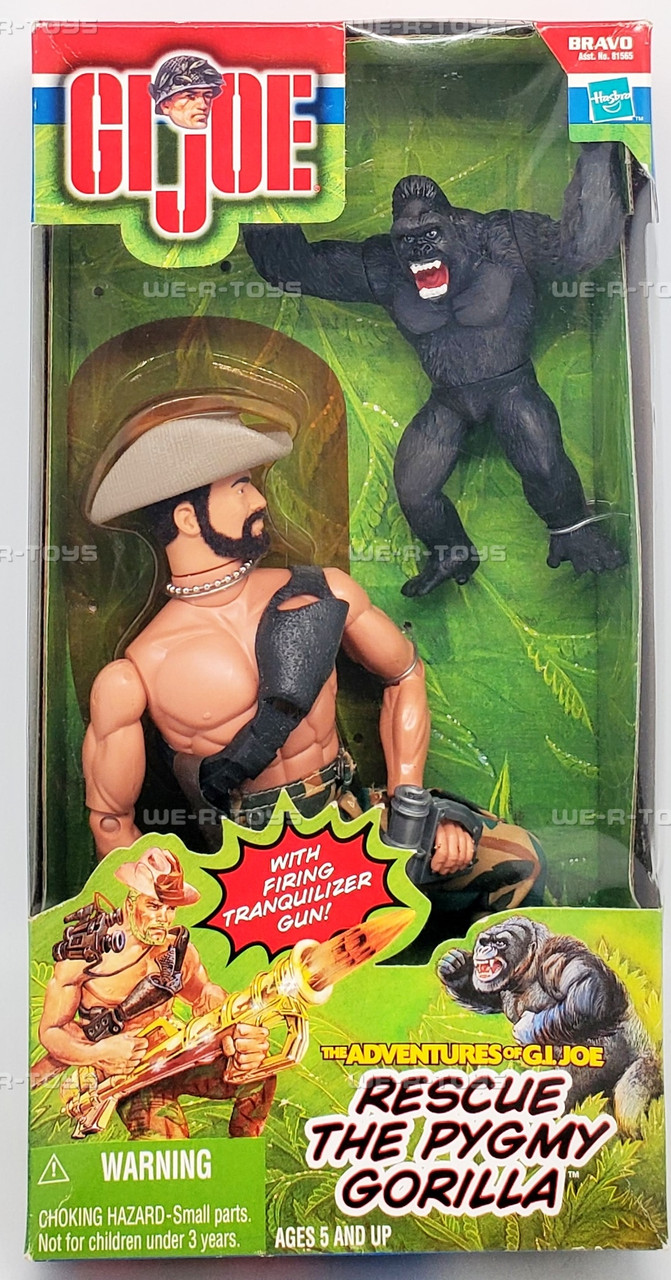 The Adventures of G.I. Joe Rescue the Pygmy Gorilla Action Figure