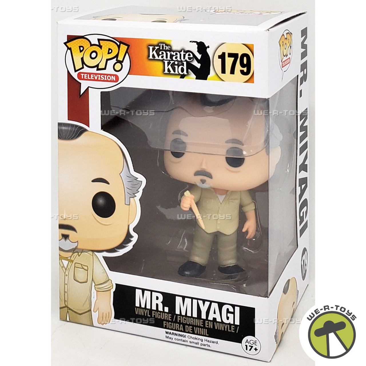 (未使用･未開封品)FunKo POP Movies: The Karate Kid - Mr. Miyagi Toy Figure [並行輸入品] Funko POP Television The Karate Kid Mr. Miyagi 179 Vinyl Figure