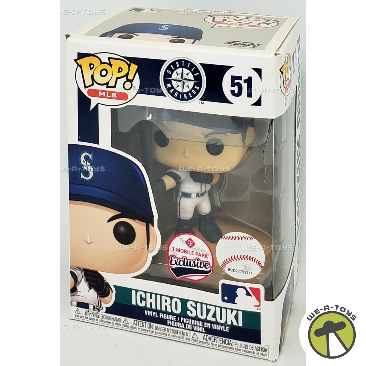 Funko POP MLB Seattle Mariners Ichiro Suzuki 51 Vinyl Figure 42286
