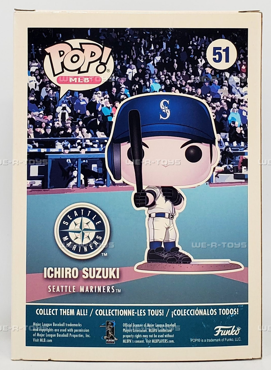 Funko POP MLB Seattle Mariners Ichiro Suzuki 51 Vinyl Figure 42286