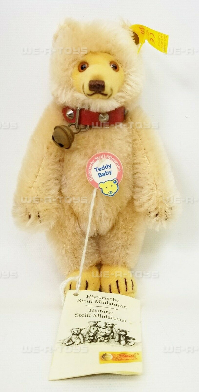 Steiff Mini Teddy Baby 6cm 1930年のレプリカ A Steiff Teddy Baby Hellmais 6