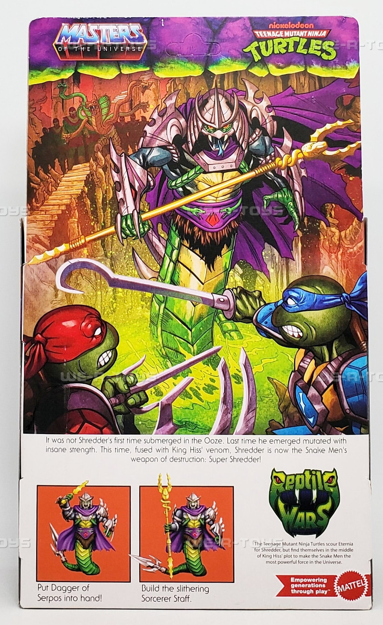 TMNT x MOTU Turtles of Grayskull Super Shredder Action Figure 2024