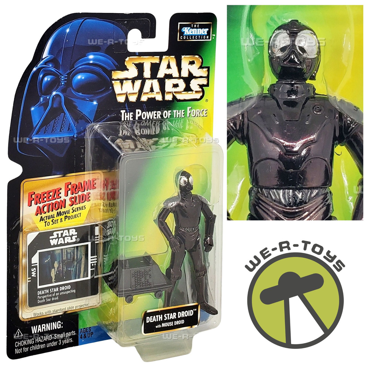 Star Wars The Power of the Force Death Star Droid with Mouse Droid