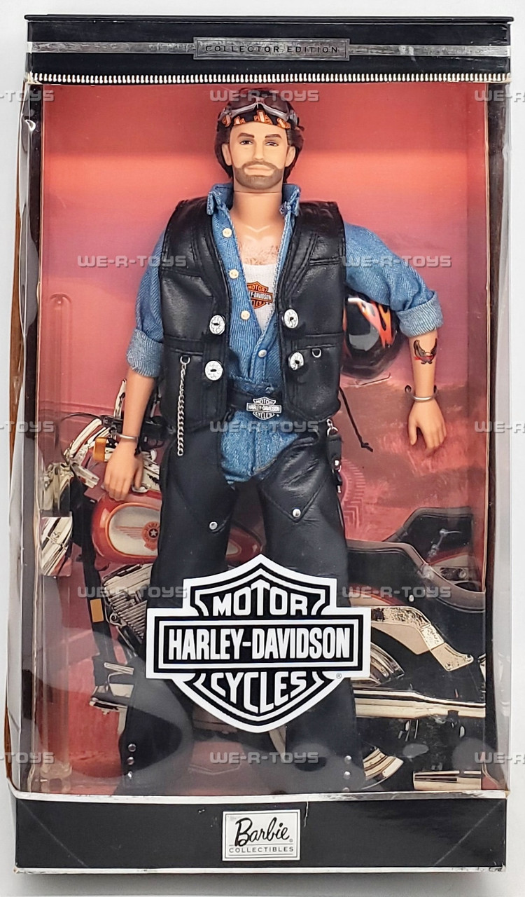 Barbie Harley Davidson Motor Cycles Ken Doll 1999 Mattel 25638