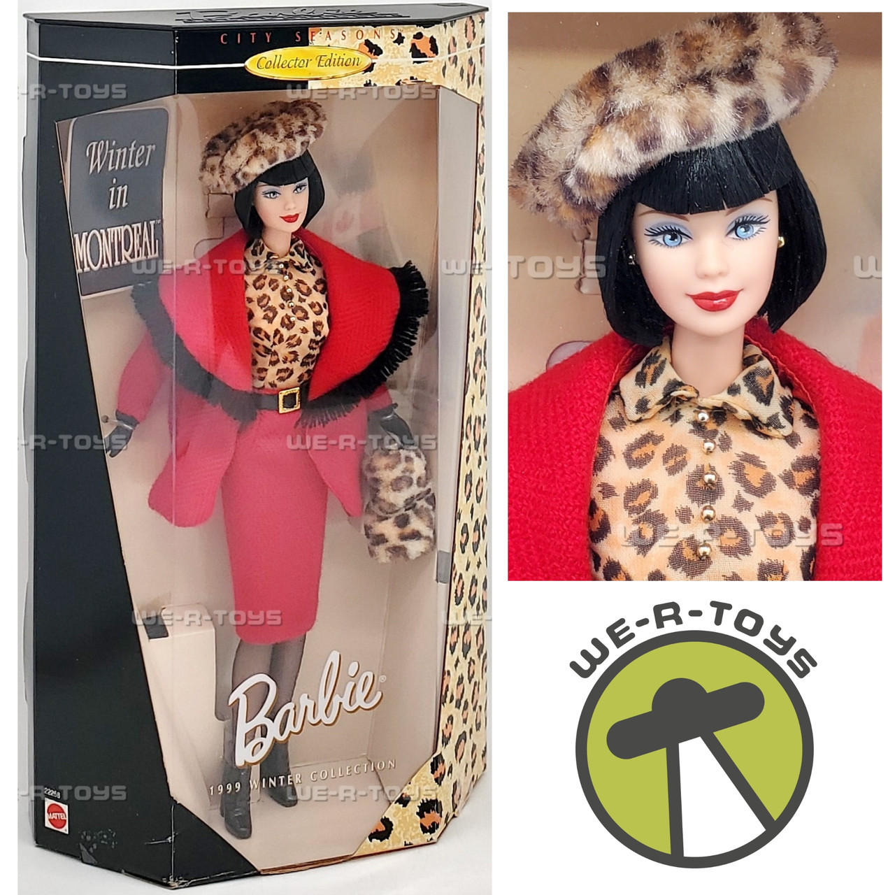 Winter in Montreal City Seasons Barbie Doll 1999 Mattel 22258 - We