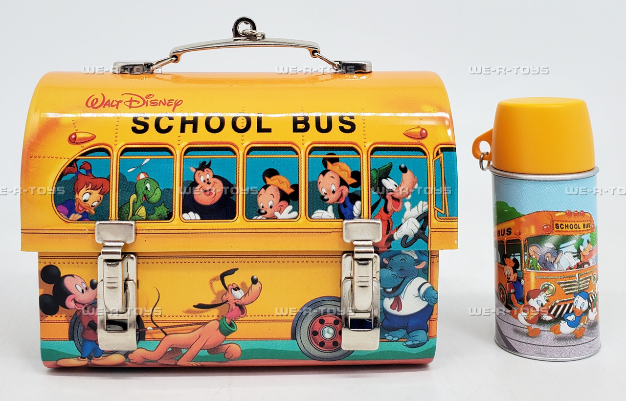 Hallmark Keepsake Mickey Mouse Disney's School Bus Lunchbox
