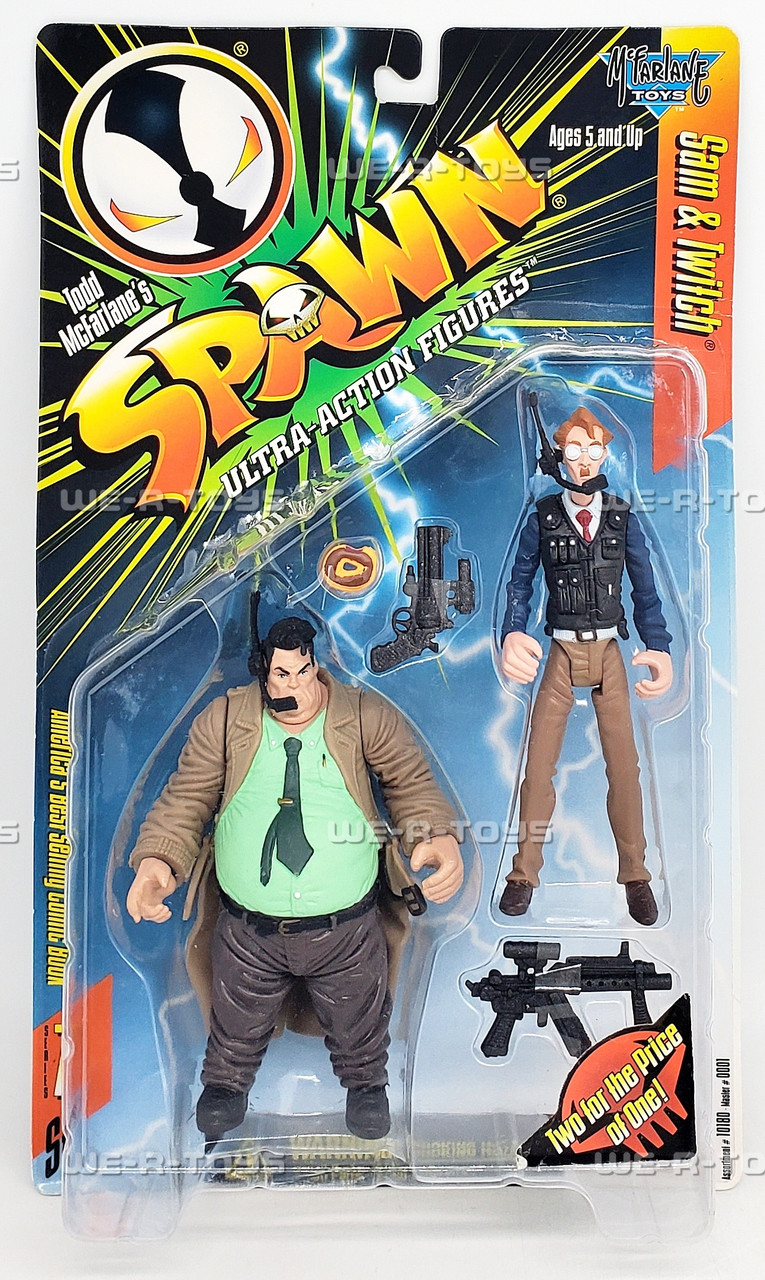 Spawn Sam and Twitch Action Figure Set 1996 McFarlane Toys 10186