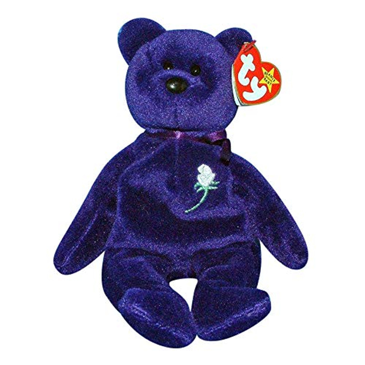 purple teddy bear ty