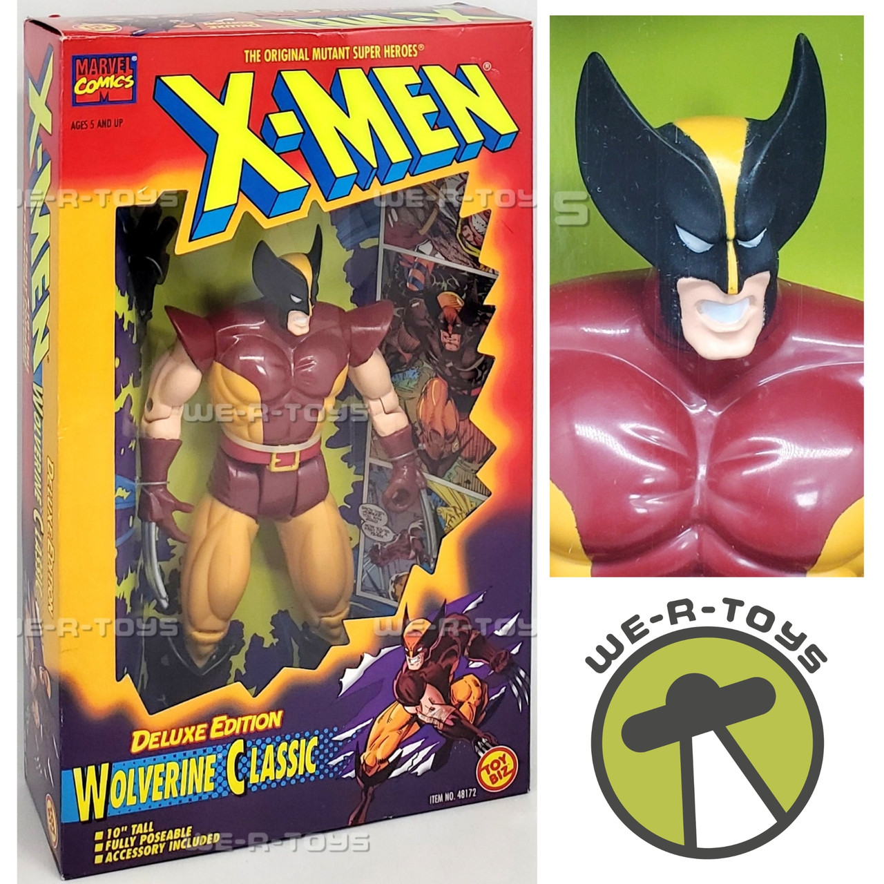 Marvel Comics X-Men Deluxe Edition Wolverine Classic Action Figure