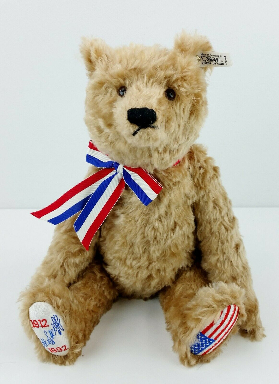 Steiff Otto Teddy Bear 1912 Replica with Embroidered Paws 16