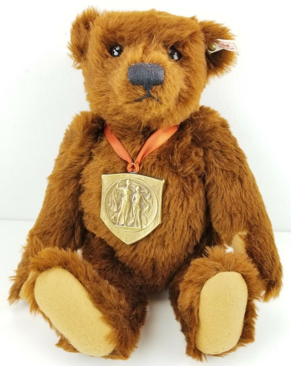 コレクション Steiff Teddy 94 Exclusive Edition '94 Blue Steiff Teddy Bear All Ids 14 Inches Vintage 1994 Club Edition