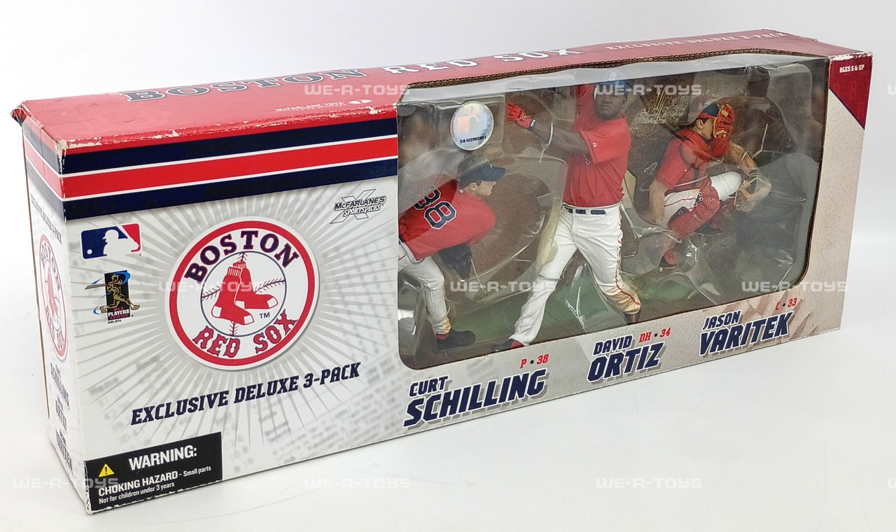 MLB Boston Red Sox Action Figures Curt Schilling, David Ortiz