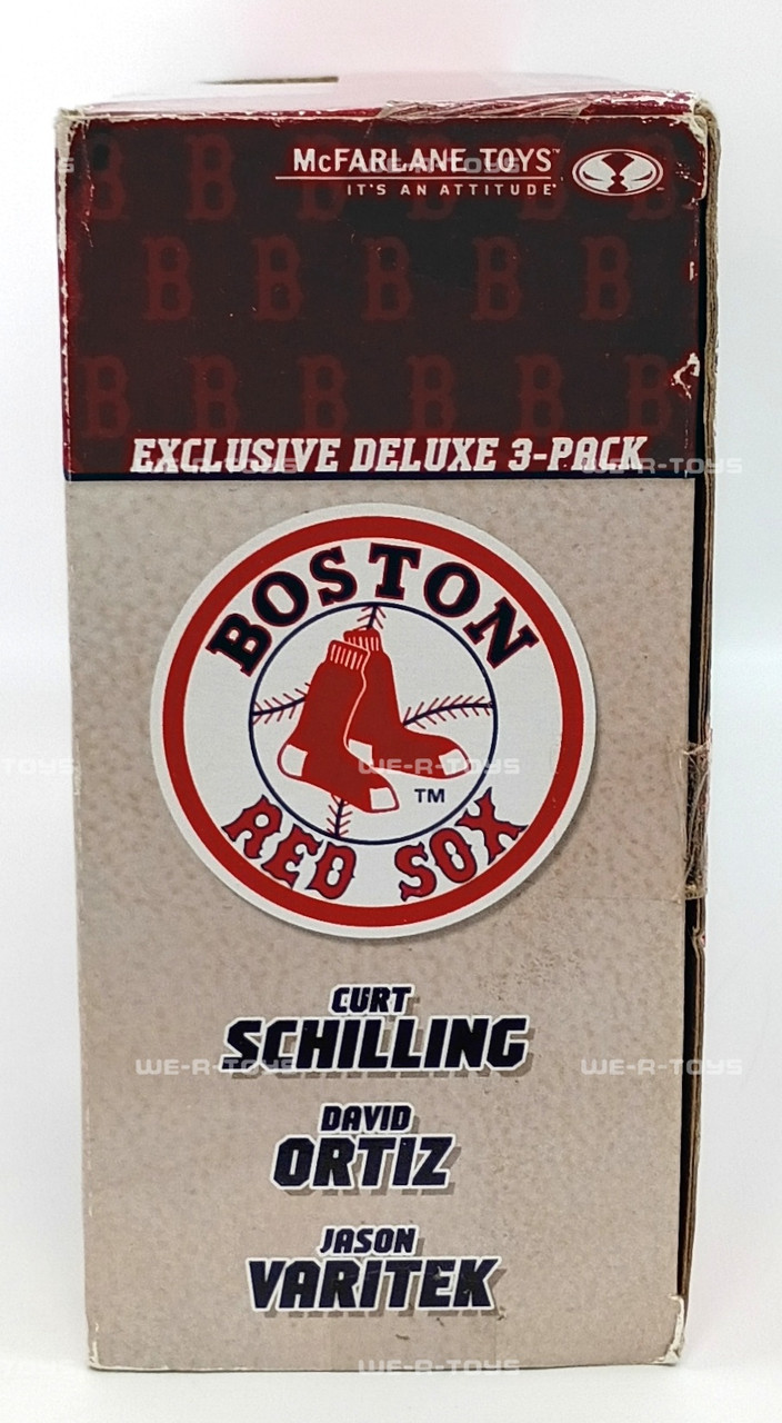 MLB Boston Red Sox Action Figures Curt Schilling, David Ortiz